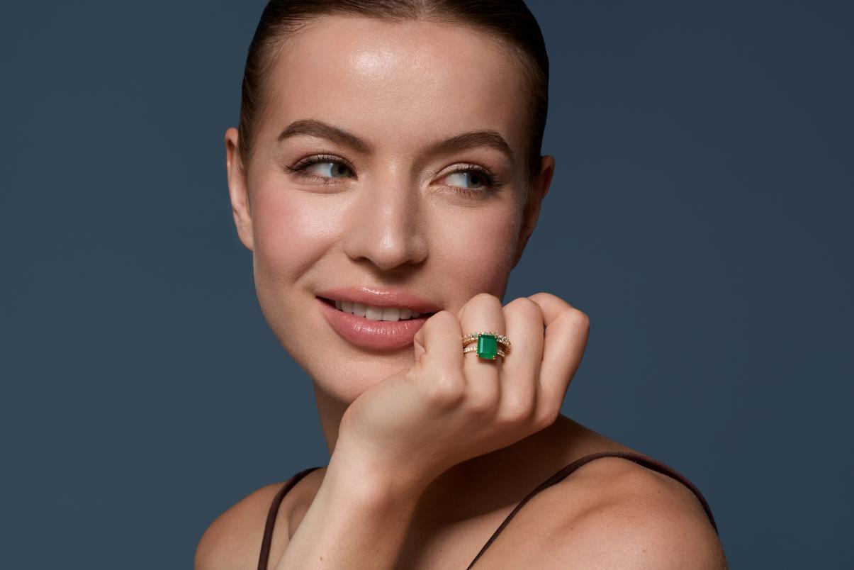 cushion engagement ring